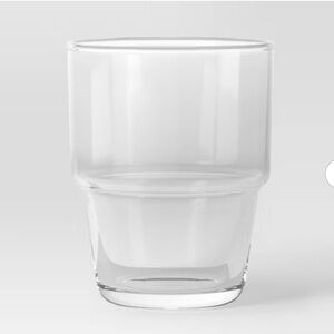 5 Clear Glass Tumbler 14oz